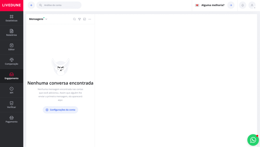 Centralizar todas as interações em um único lugar