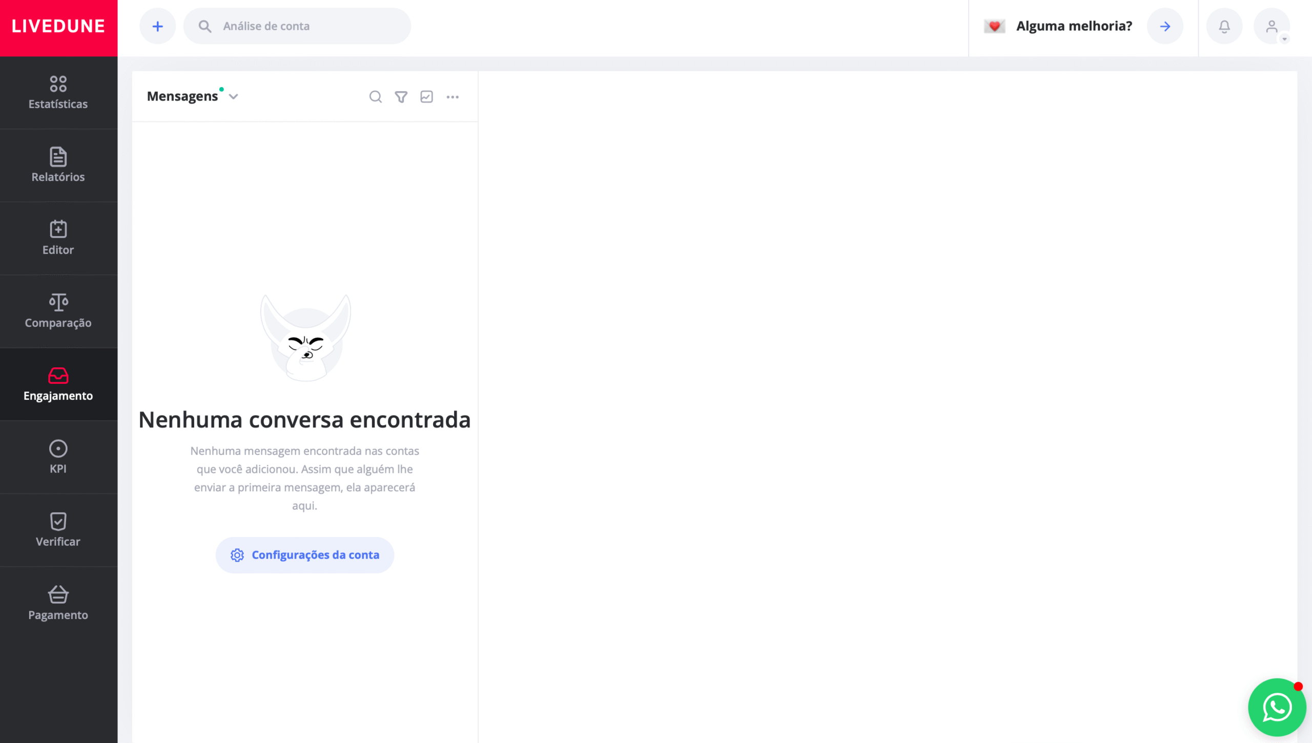 Centralizar todas as interações em um único lugar