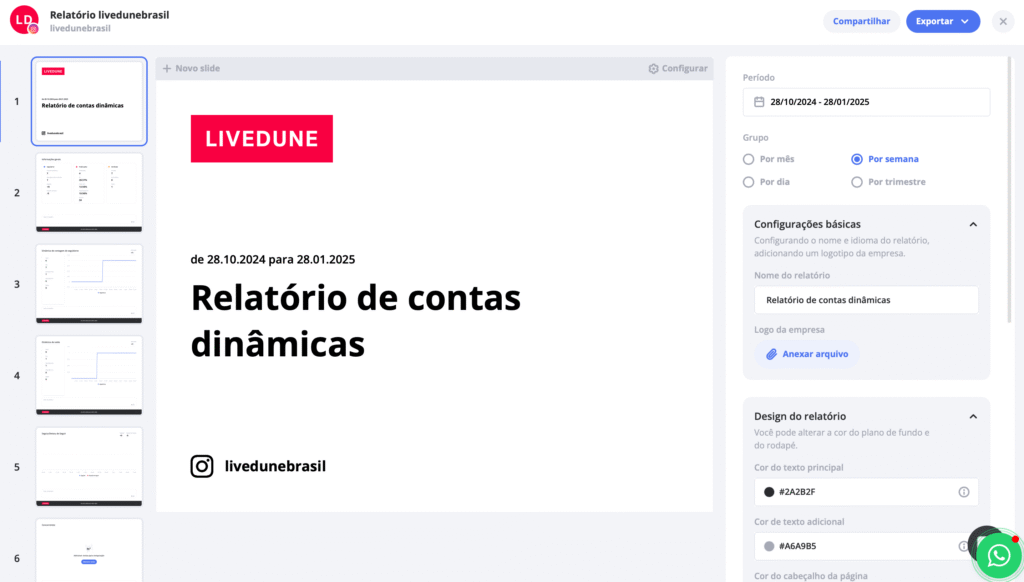 A ferramenta que transforma relatórios em resultados