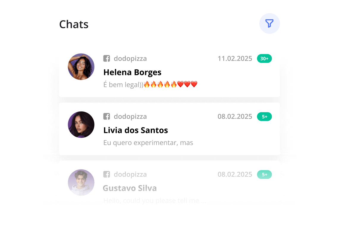 Moderação de mensagens