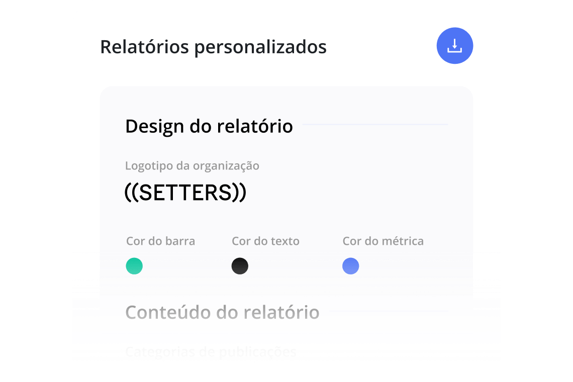 Personalização
