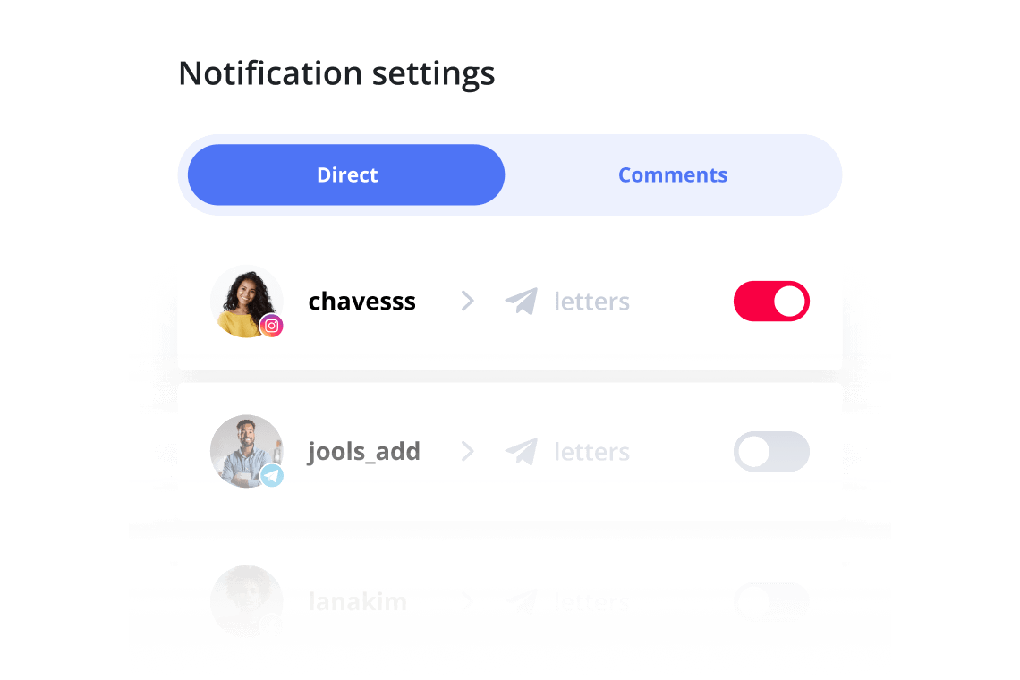 Telegram notifications