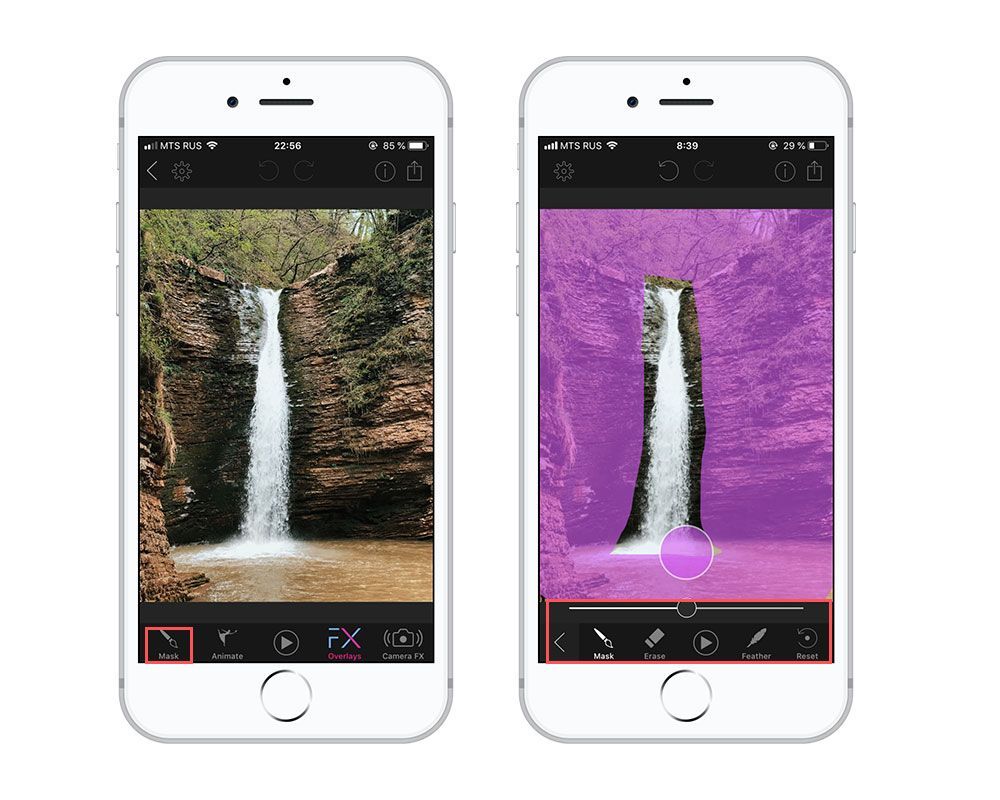 Фоторедактор для добавления анимации на фото
