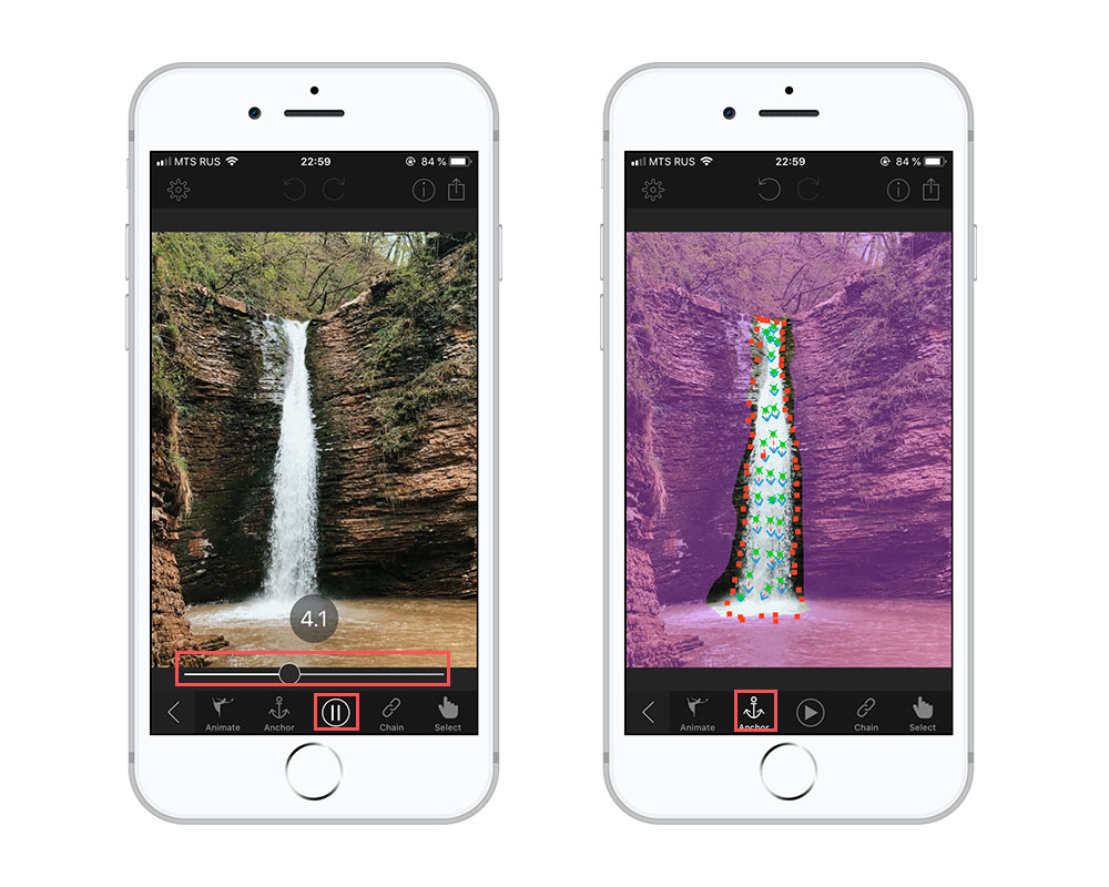 Создать анимацию из фото