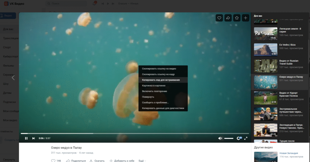 как скачать видео вк браузер