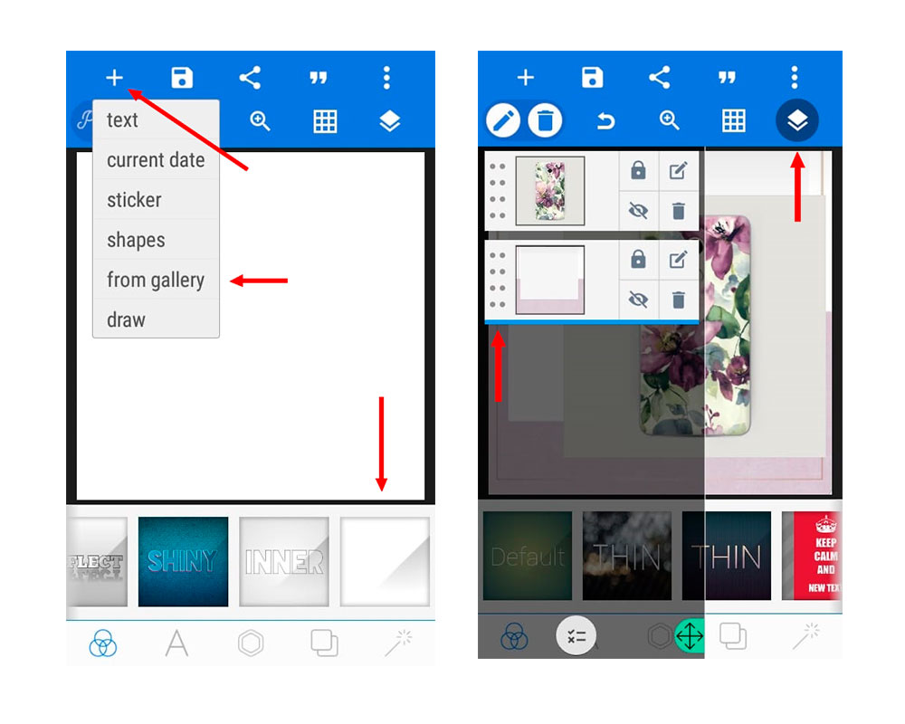 Готовые шаблоны для ленты Инстаграм бесплатно