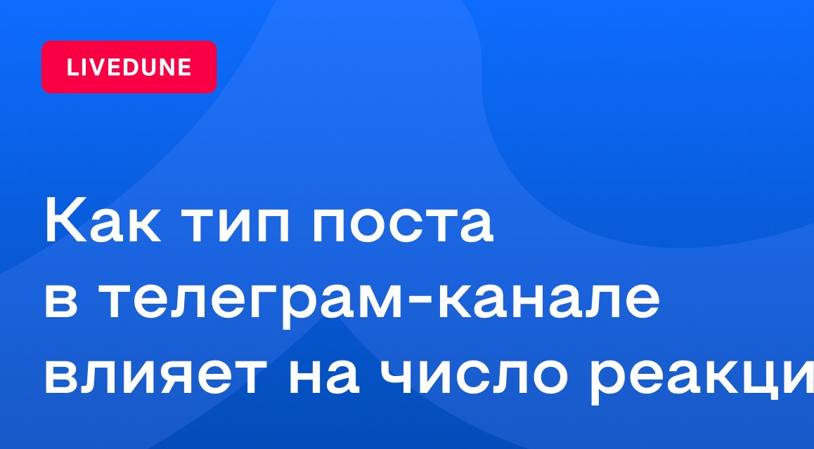 Текст или видео: какие типы постов получают больше реакций в Телеграм-каналах