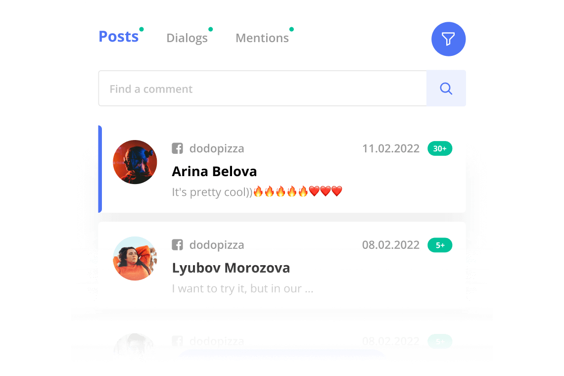 Comment Monitoring